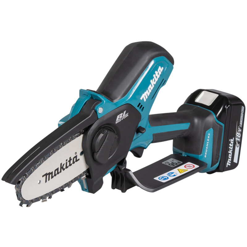 foto del prodotto set di seghe da potatura a batteria makita duc101rf06, 18v, 1x 3,0 ah e caricabatterie . 2a catena fondina