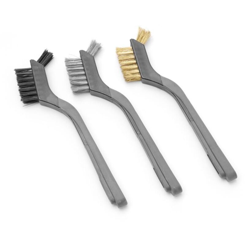 foto del prodotto set di spazzole metalliche strette 178 mm hendi