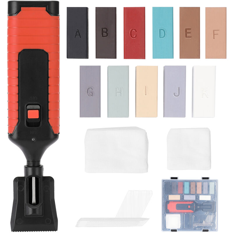 foto del prodotto set di strumenti di riparazione di piastrelle in ceramica multifunzione strumento di riparazione fai da te set di strumenti domestici per la casa di