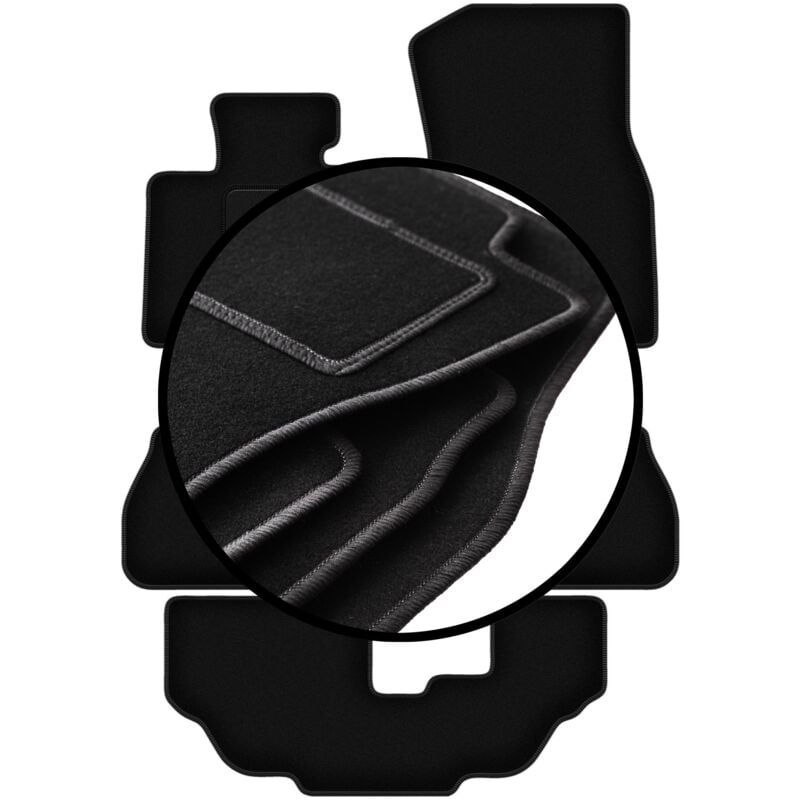 foto del prodotto set di tappetini in velluto per bmw x7 g07 7 posti 2018 