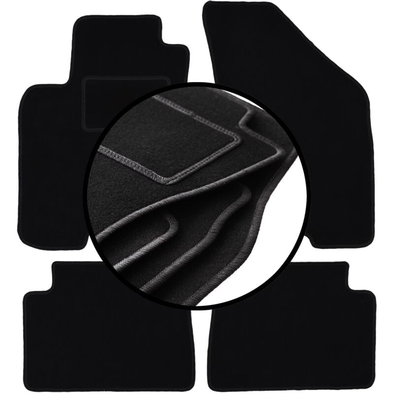 foto del prodotto set di tappetini in velluto per chevrolet lacetti hatchback, berlina 2003 2012 