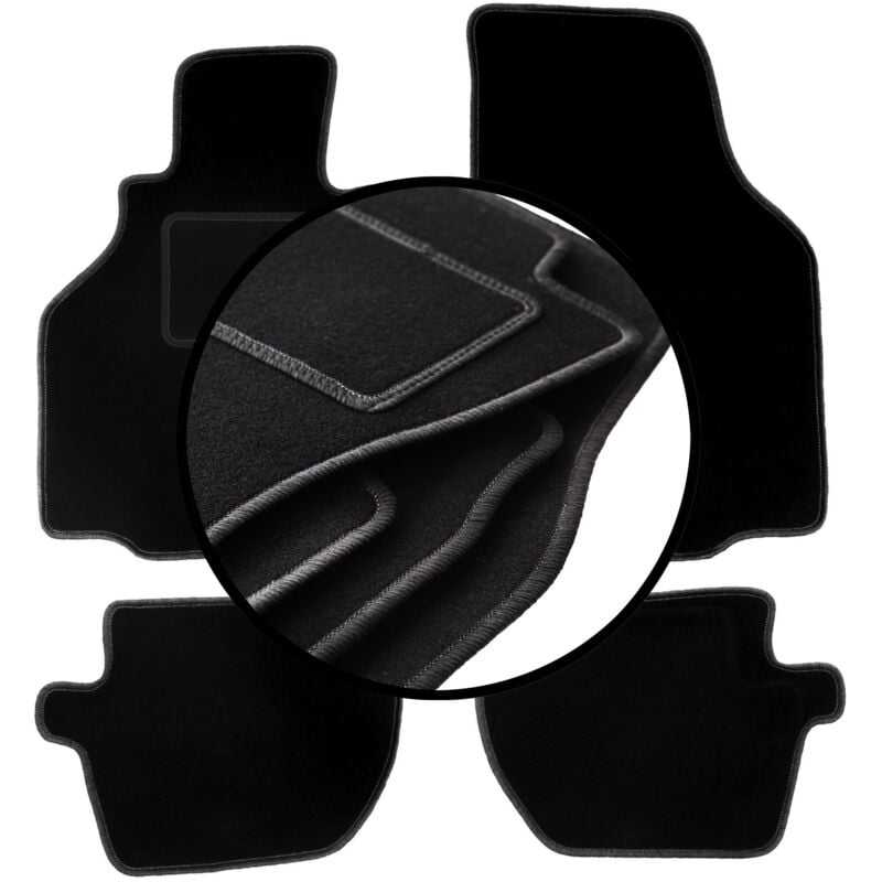 foto del prodotto set di tappetini in velluto per modello porsche 911. 996 coup 1997 2004 