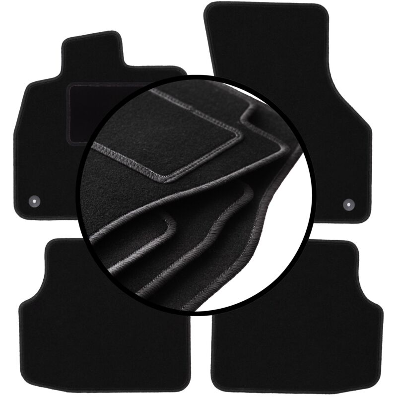 foto del prodotto set di tappetini in velluto per seat leon iv berlina, station wagon, variant, liftback 2020 