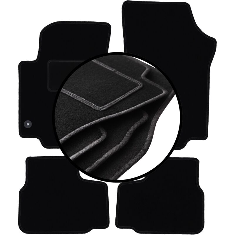 foto del prodotto set di tappetini in velluto per seat mii hatchback 2011 
