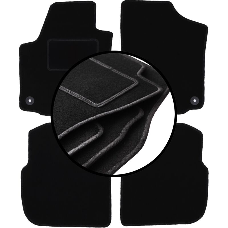 foto del prodotto set di tappetini in velluto per seat toledo iv berlina 2012 