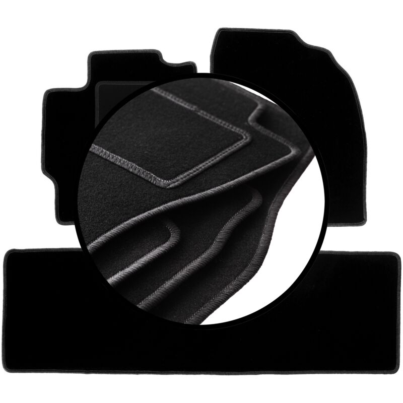 foto del prodotto set di tappetini in velluto per toyota corolla e16 berlina, hatchback 2013 2019 