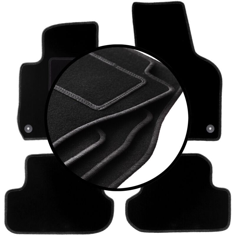 foto del prodotto set di tappetini in velluto per volkswagen maggiolino cabrio, coup 2012 2019 