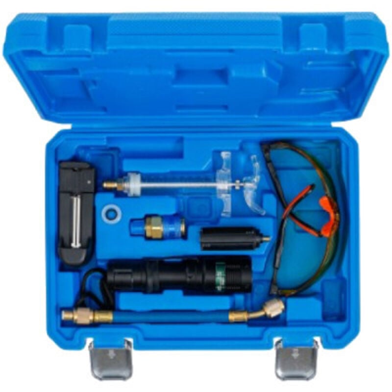 foto del prodotto set di torcia uv per rilevamento perdite con accessori per condizionatori