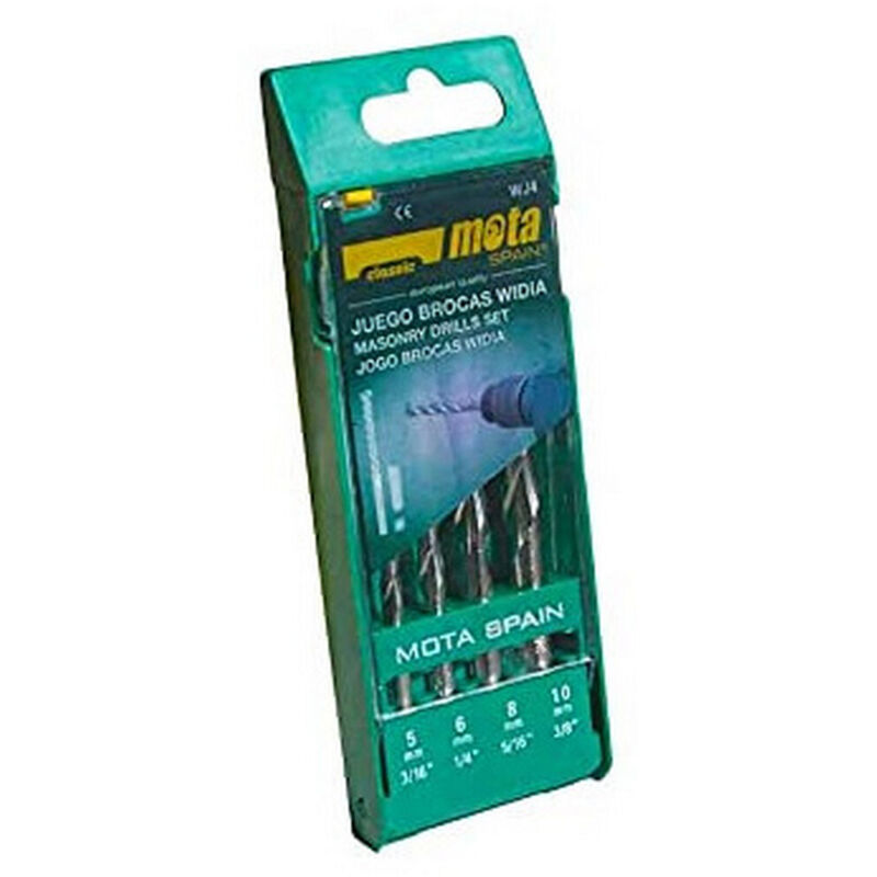 foto del prodotto set di trapani mota standar wj4 4 pezzi tungsteno multiuso