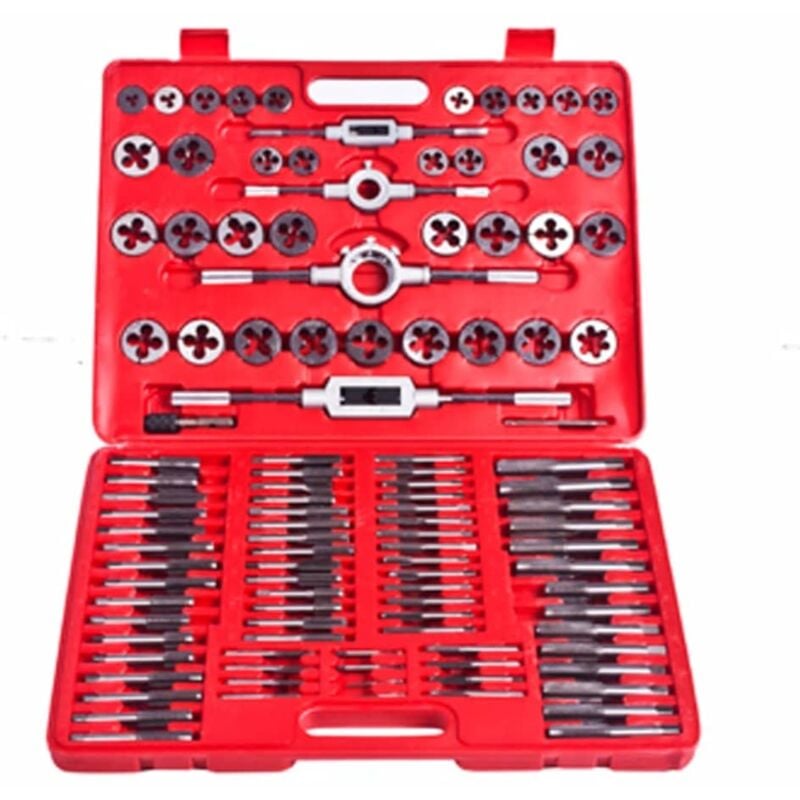 foto del prodotto set di utensili dadi e filiere maschi 111 pz vidaxl