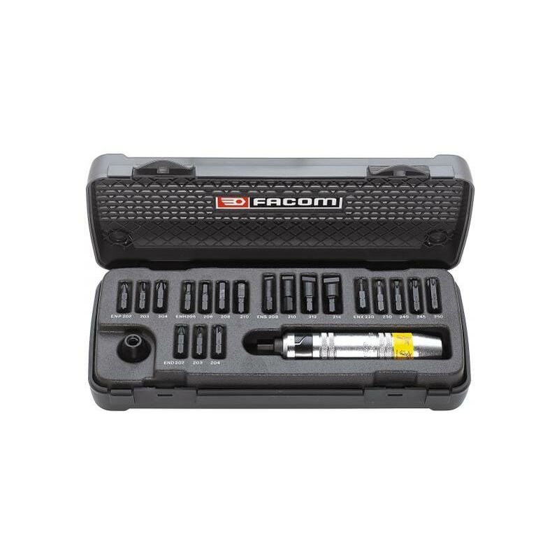 foto del prodotto set di utensili facom 21 1 2 con avvitatore a impulsi ns.265m
