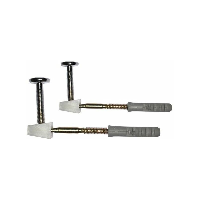 foto del prodotto set di viti per wc in ottone m5x75mm