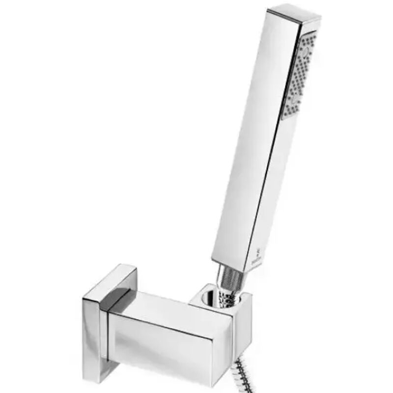 foto del prodotto set doccia con supporto orientabile modello cube 1 getto bossini