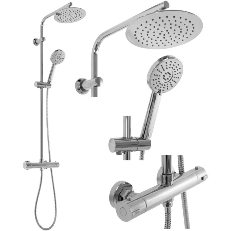 foto del prodotto set doccia da incasso rea bliss chrome