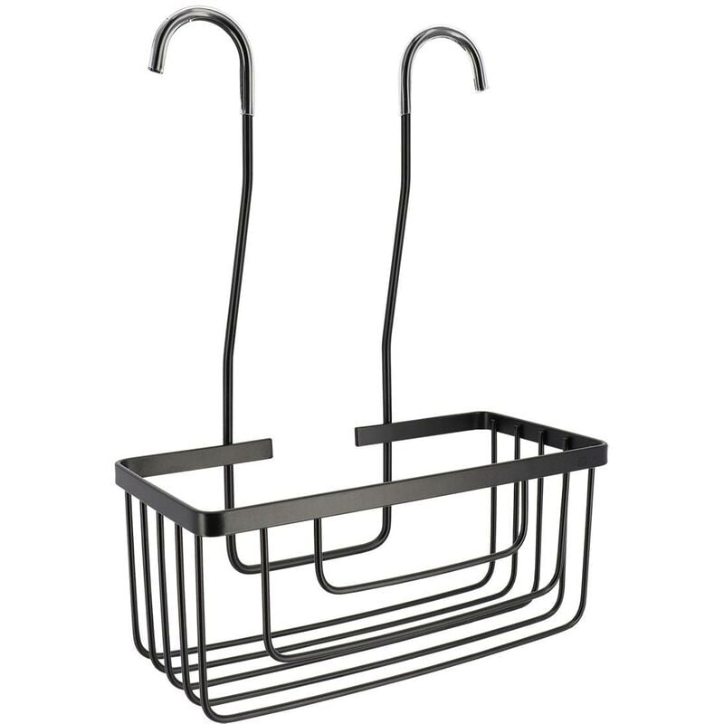 foto del prodotto set doccia in acciaio inox per termostatico nero tendance