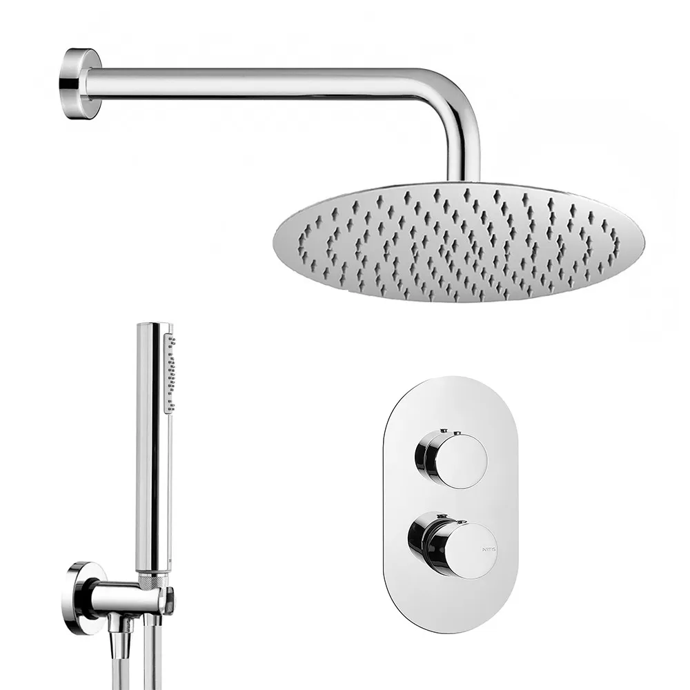 foto del prodotto set doccia incasso completo con soffione 20 slim e kit doccia gemma