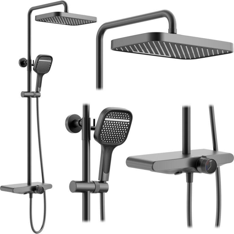 foto del prodotto set doccia rea bari titanium