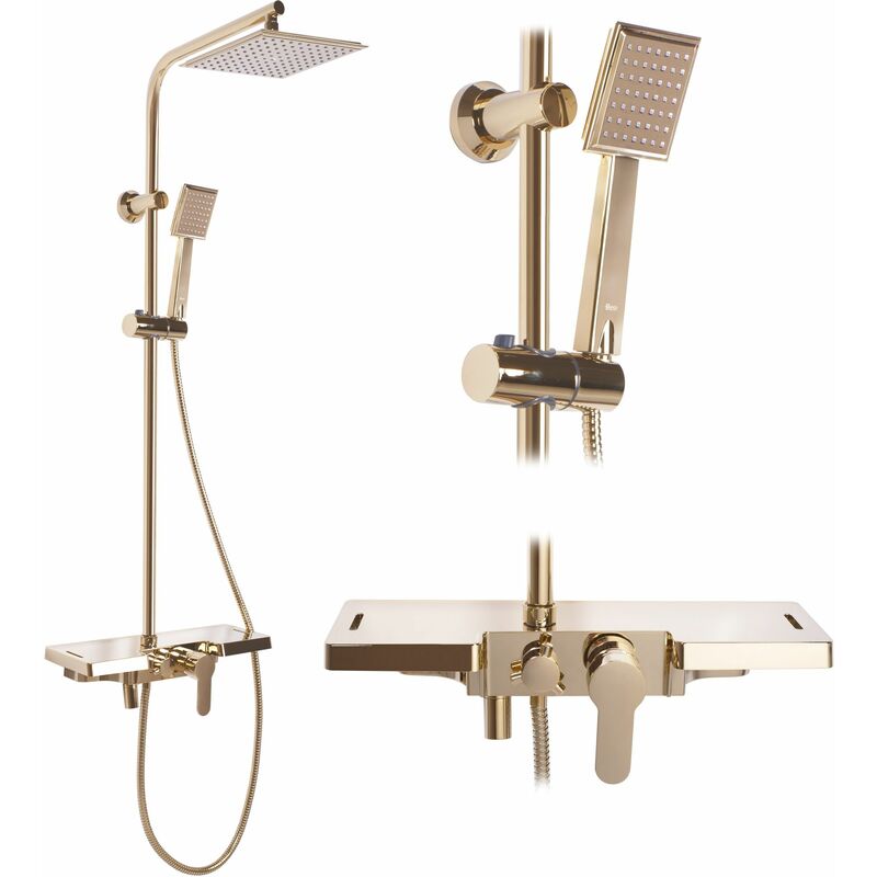 foto del prodotto set doccia rea bravo gold