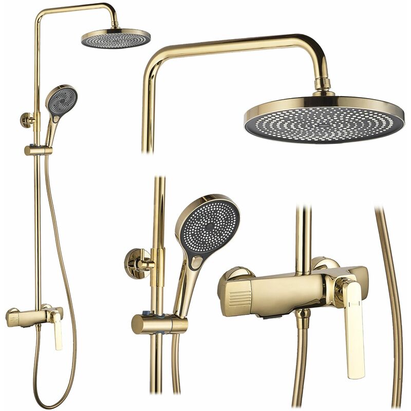 foto del prodotto set doccia rea rebel gold