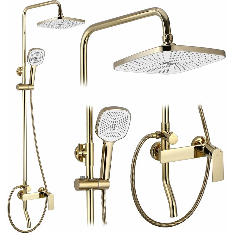 foto del prodotto set doccia rea storm gold