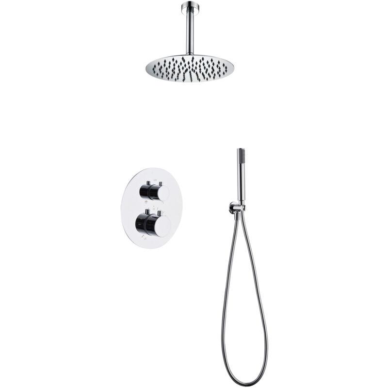 immagine 0 del prodotto set doccia termostatico modello monza tivoli cor cromo finitura cromata imex
