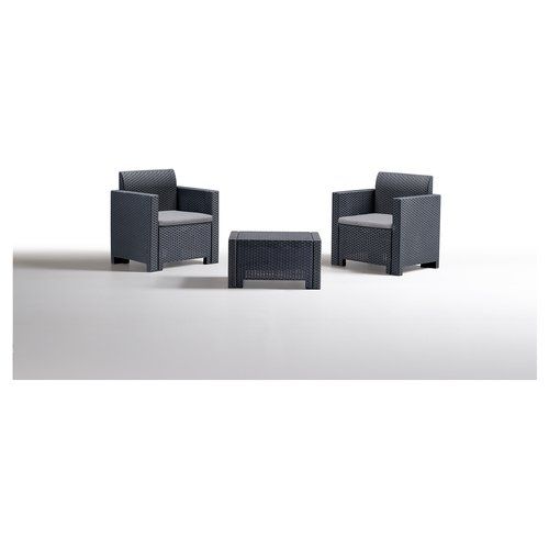 foto del prodotto set esterno bica 9073.4 nebraska terrace antracite - 9073 4