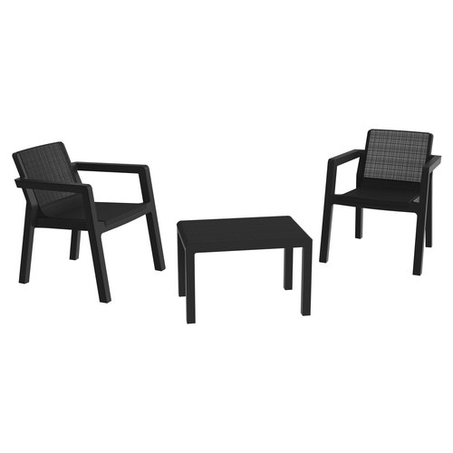 foto del prodotto set esterno toomax z0592raa04100 riviera 592 antracite scuro