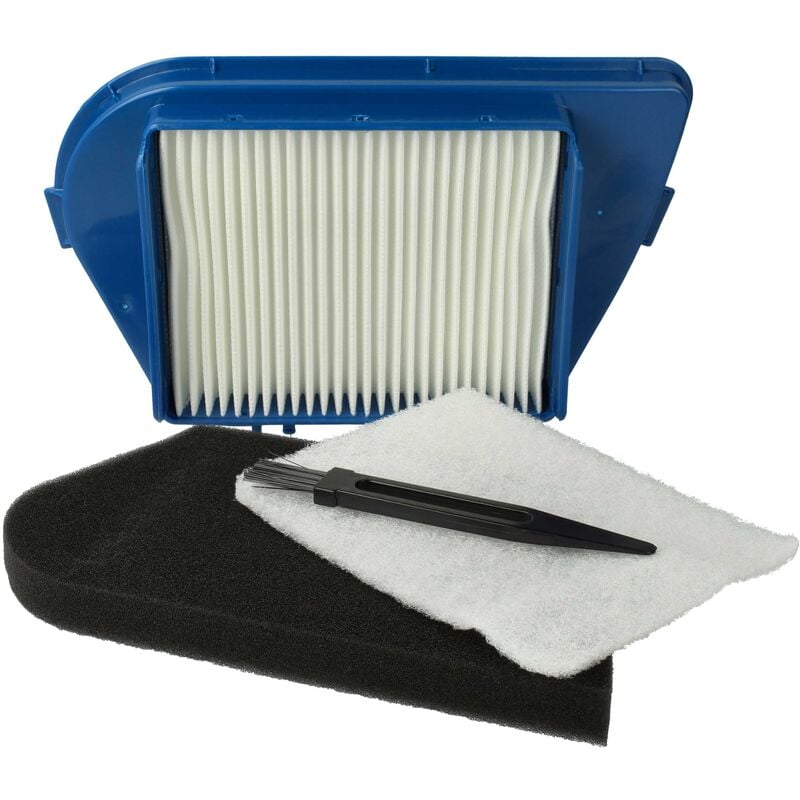 foto del prodotto set filtri spazzola 4 pzz. compatibile con rowenta compacteo cyclonic, ro 3421014 q0, ro 3423014 q0, ro 3427014 q0 aspirapolvere vhbw