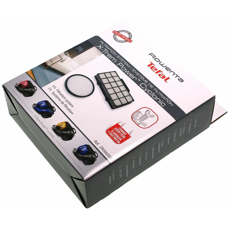 foto del prodotto set filtri x trem power cyclonic originali aspirapolvere rowenta 338184