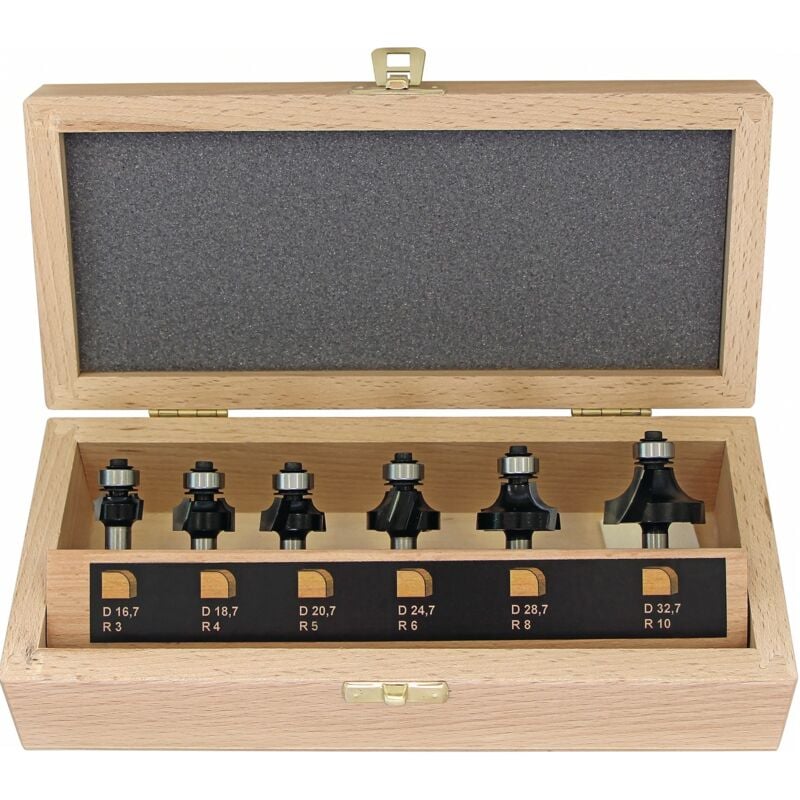 foto del prodotto set frese per arrotondare 973ct06a03 gambo hm d.8mm 6 pz.