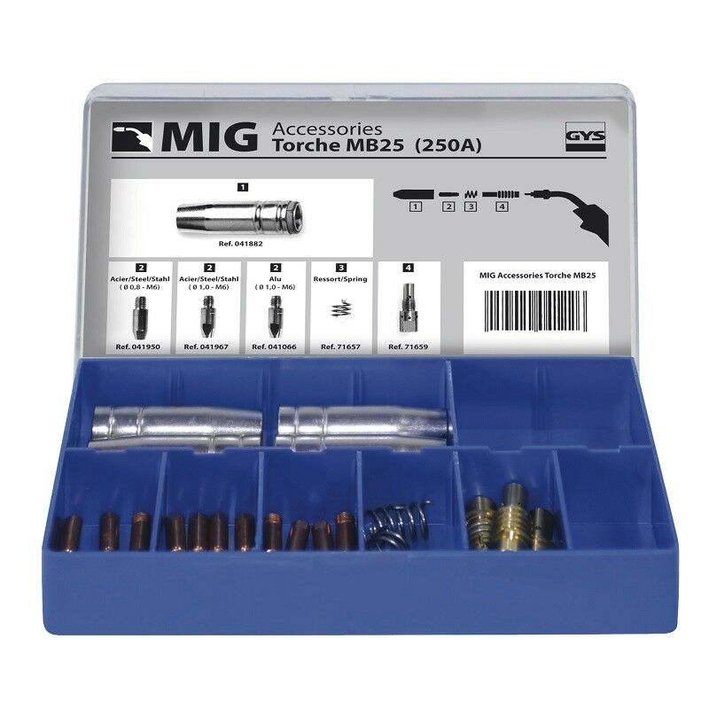 foto del prodotto set gys per torcia mig 250 a mb25 041233