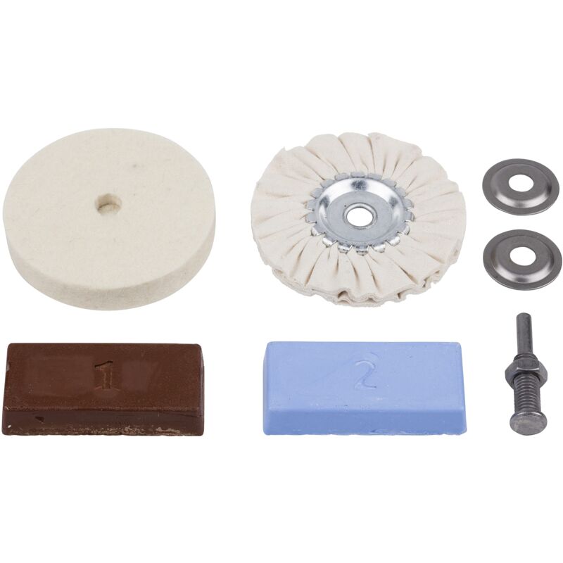 foto del prodotto set hobbistico per lucidatura da 5 pezzi i 2178000 i il pratico set all in one wolfcraft