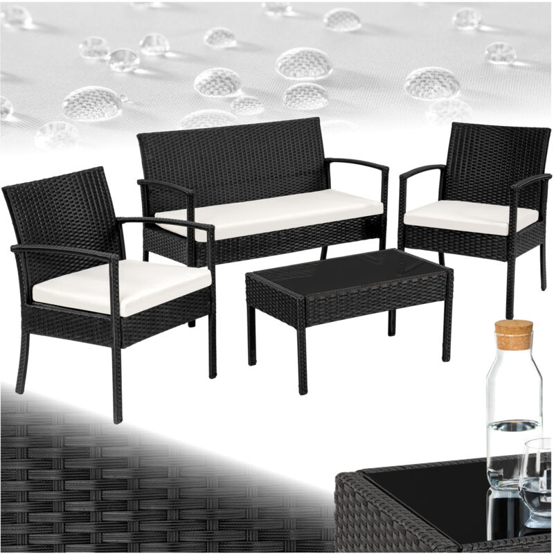 foto del prodotto set in rattan sparta 3 1 set giardino rattan, set da giardino in rattan, rattan sintetico