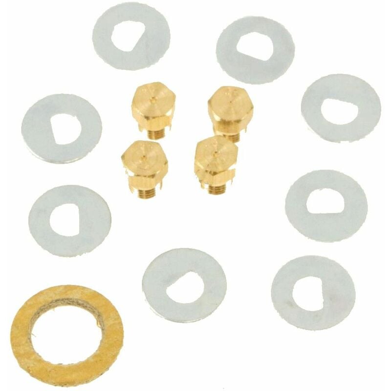foto del prodotto set iniettori gas butano propano forni, fornelli elettrici e a gas amica 337285