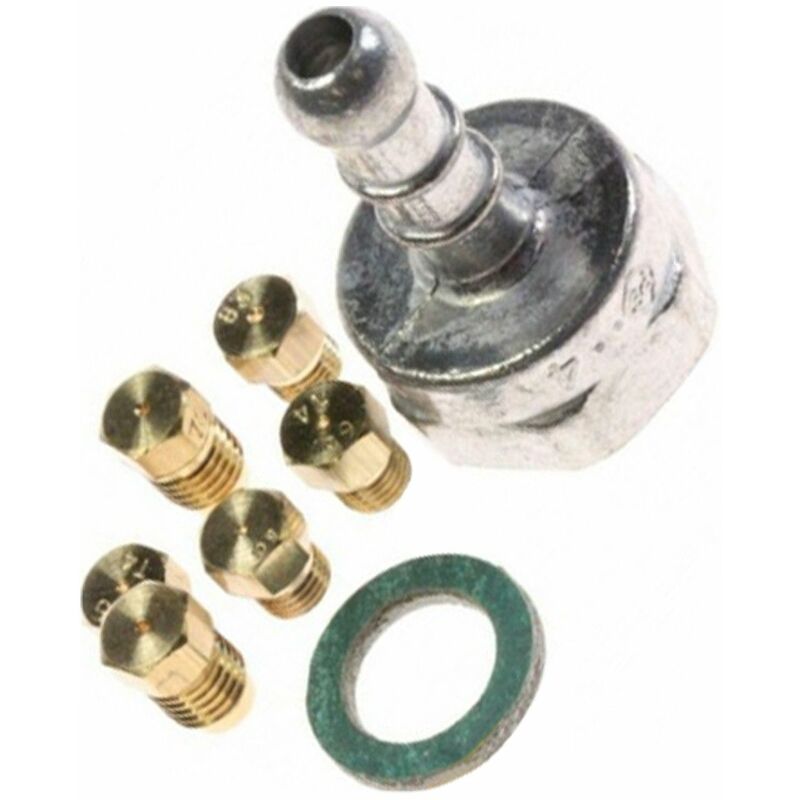 foto del prodotto set iniettori gas butano propano originale forni, fornelli elettrici e a gas indesit 3118708055005992098