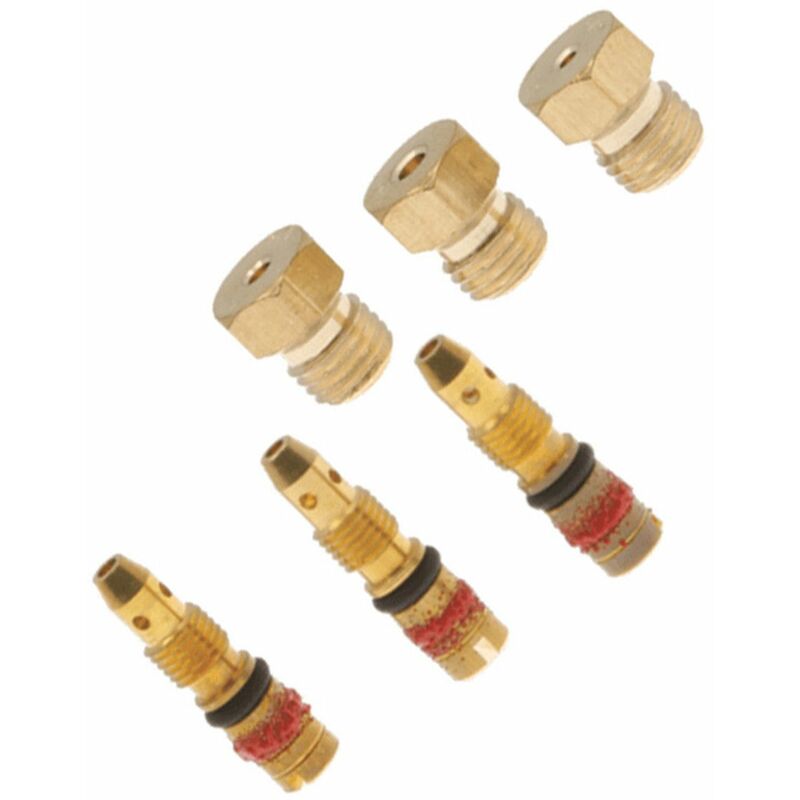 foto del prodotto set iniettori gas naturale originale - forni, fornelli elettrici e a gas bosch 315787
