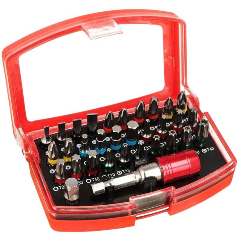 foto del prodotto set inserti professionale da 32 pz punte per avvitatore