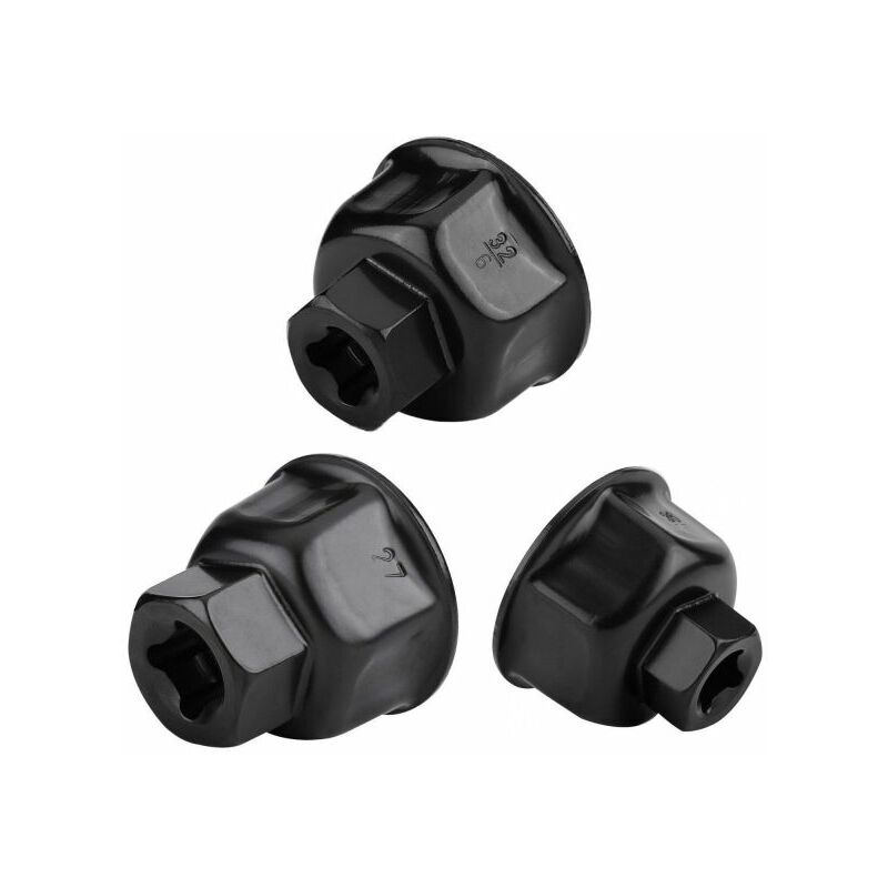 foto del prodotto set kit chiave a tazza per filtro olio 3pz auto 27mm 32mm 36mm 3 8 fs 22002