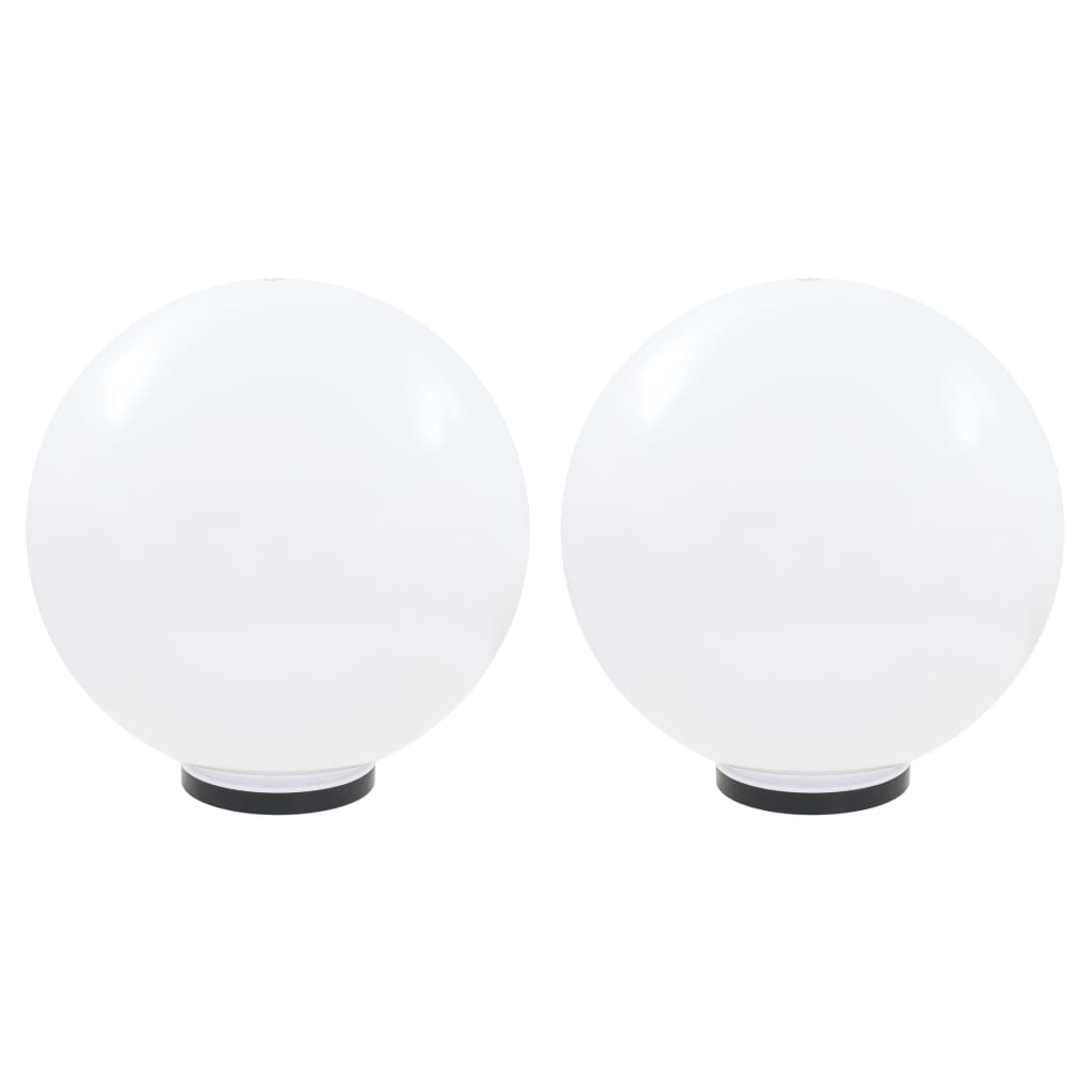 foto del prodotto set lampade a led sferiche 2 pz 50 cm in pmma cod mxl 78096