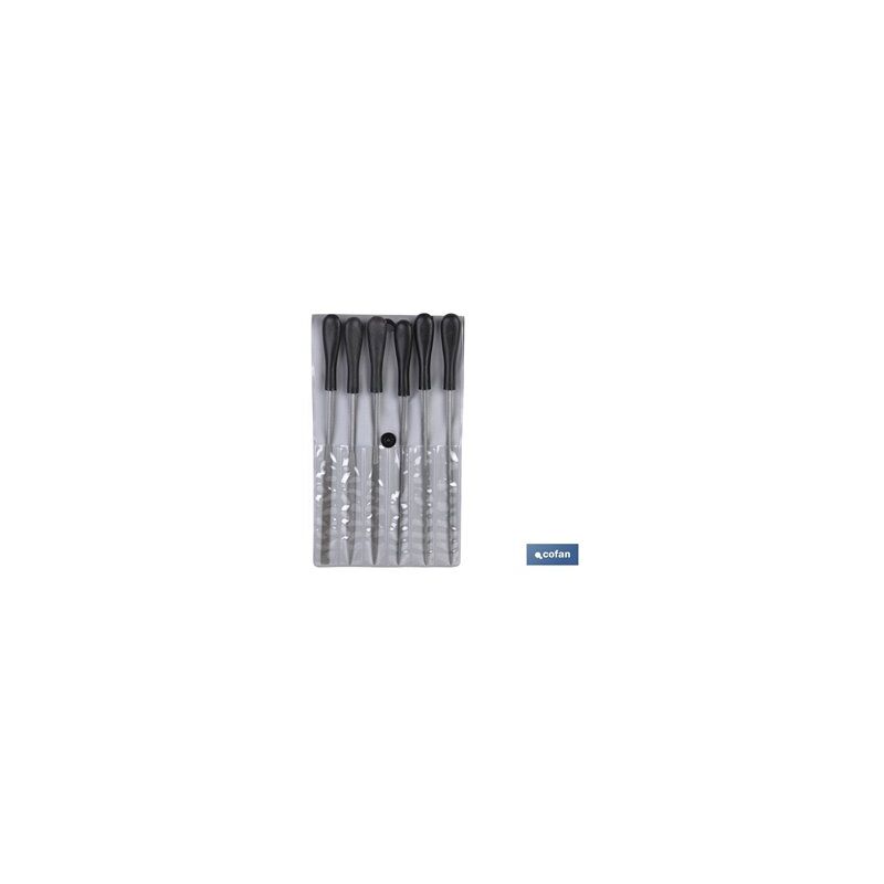 foto del prodotto set lime ad ago 160 mm 6 pz.