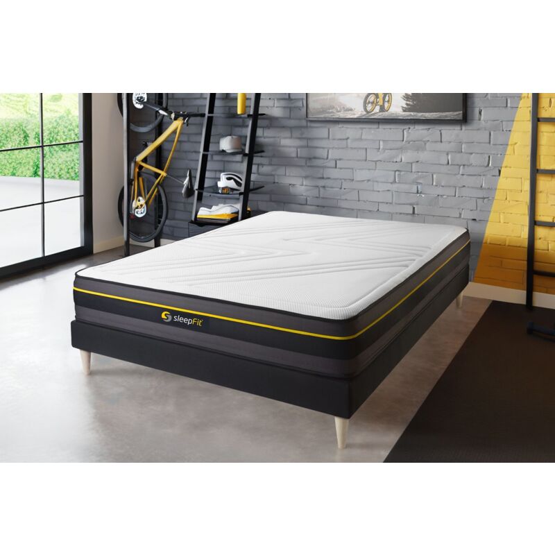 foto del prodotto set materasso e base 140x200 cm active