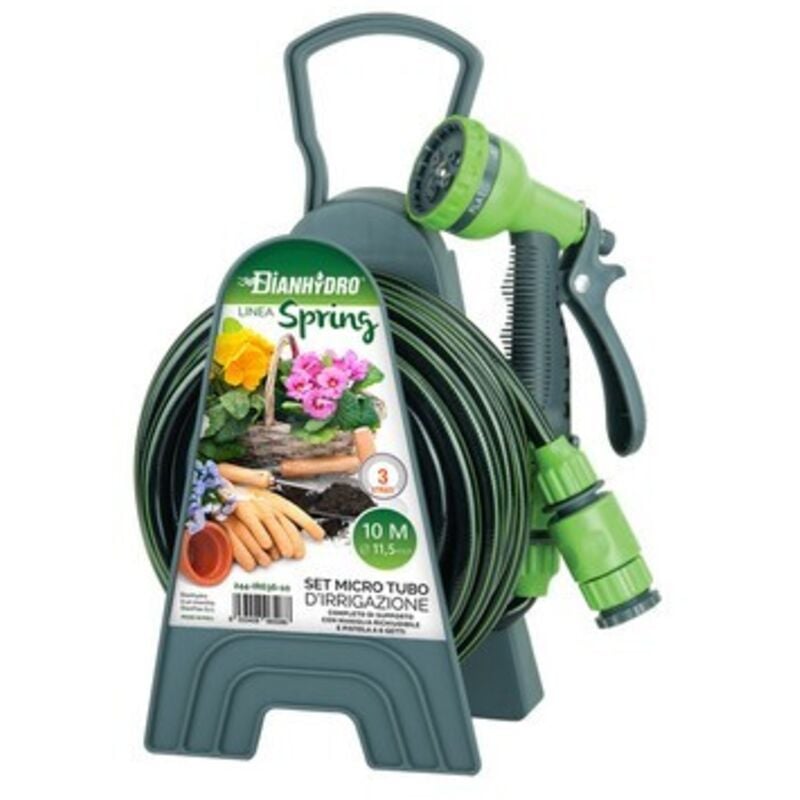 foto del prodotto set micro tubo d'irrigazione 11 mm linea spring tubo 10 mt