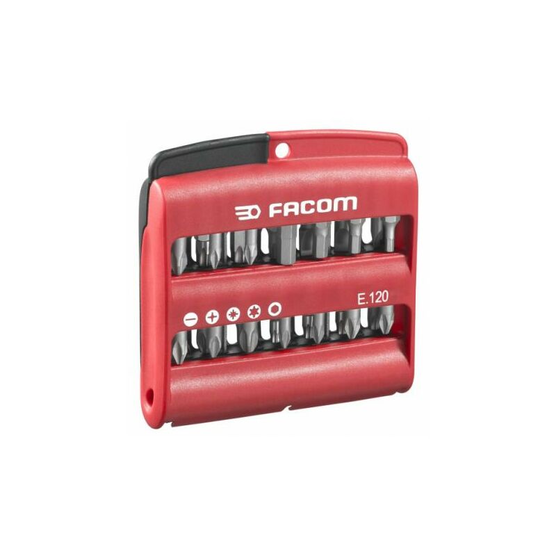 foto del prodotto set misto di 28 punte serie 1 high perf 1 4 con portapunte e.120 facom