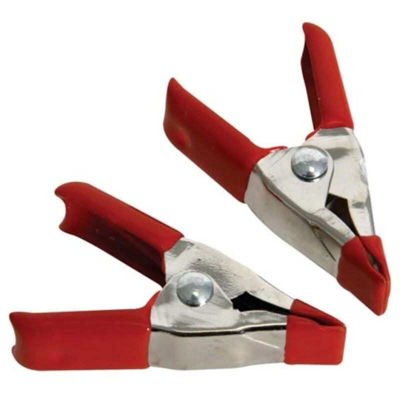 foto del prodotto set morsetti a molla in metallo - 2' - 4 pz