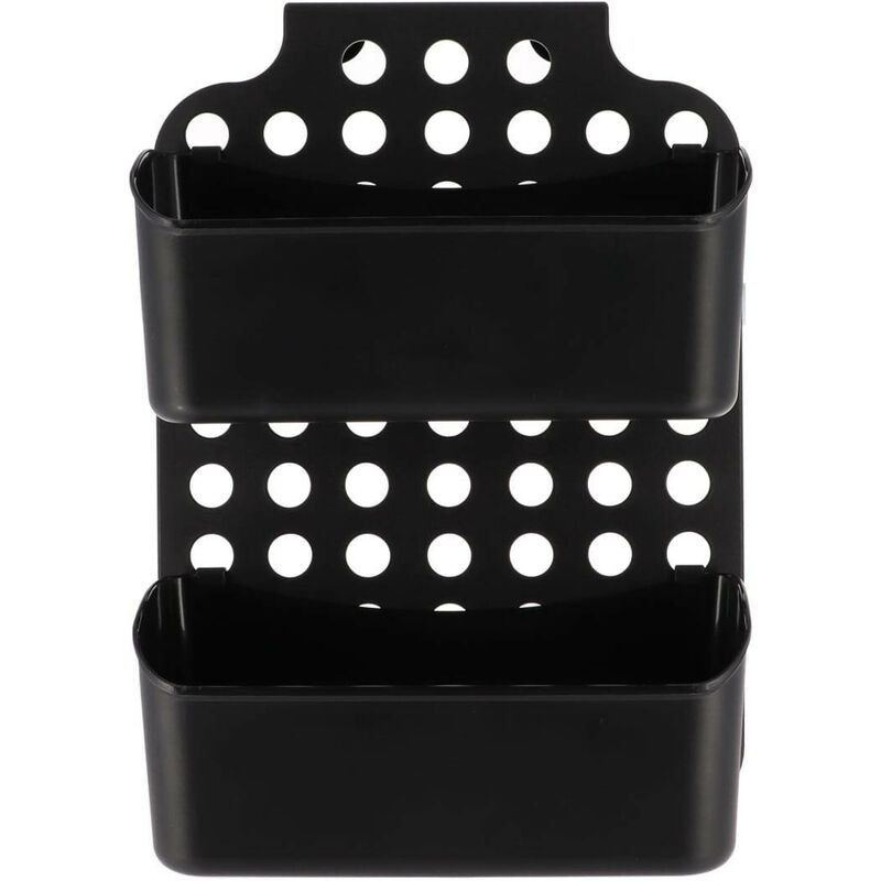 foto del prodotto set paravento pp 2 cestini nero tendance