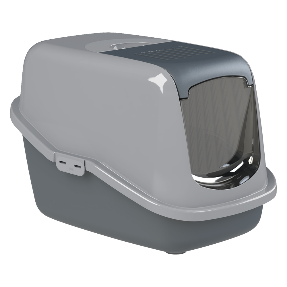foto del prodotto set peewee ecoh s toilette lettiera paletta grigio antracite