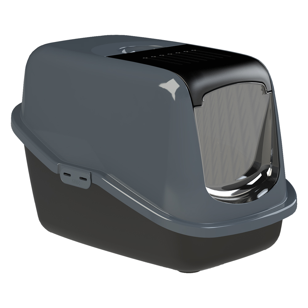 foto del prodotto set peewee ecoh s toilette lettiera paletta nero antracite