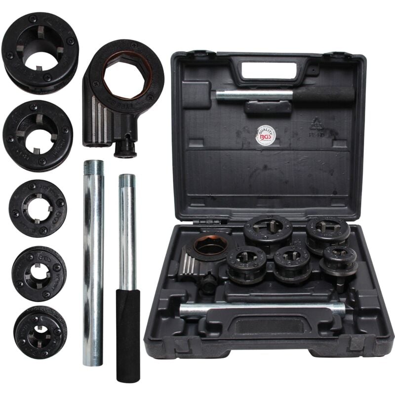 foto del prodotto set per filettare tubi 3 8' - 1.1 4' 7 pz.