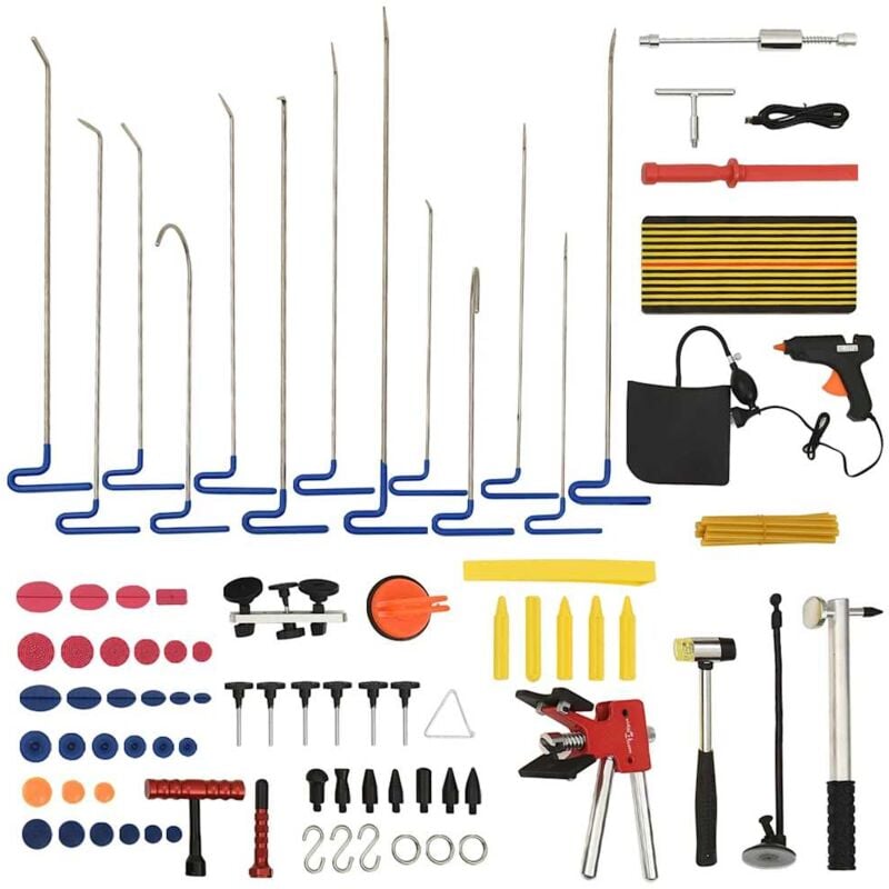 foto del prodotto set per rimozione ammaccature senza verniciatura 80 pz vidaxl