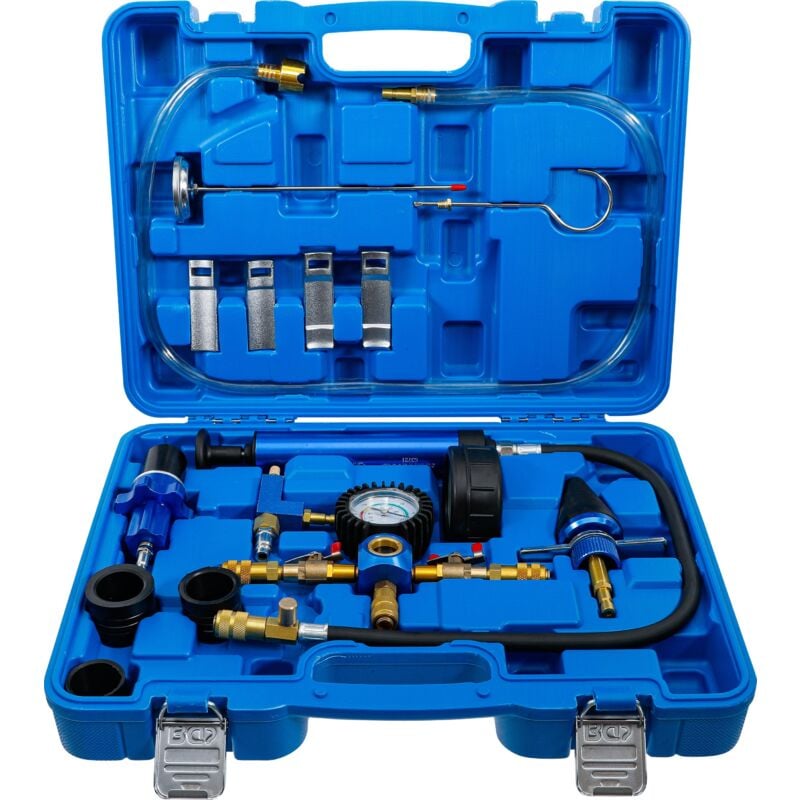 foto del prodotto set per test pressione e rabbocco sistemi di raffreddamento 13 pz